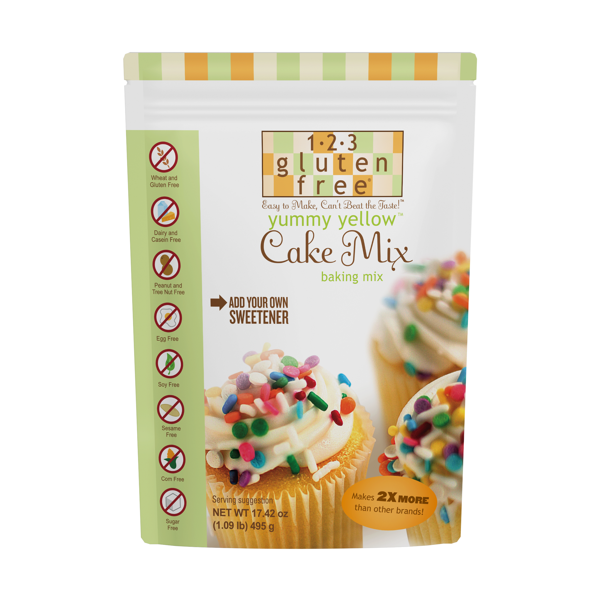 Yummy Yellow Cake Mix | 1-2-3 Gluten Free
