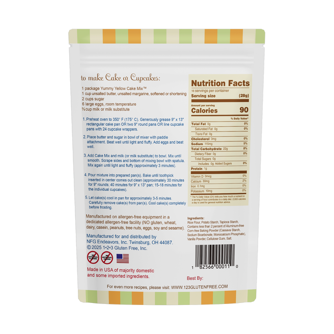 Yummy Yellow Cake Mix