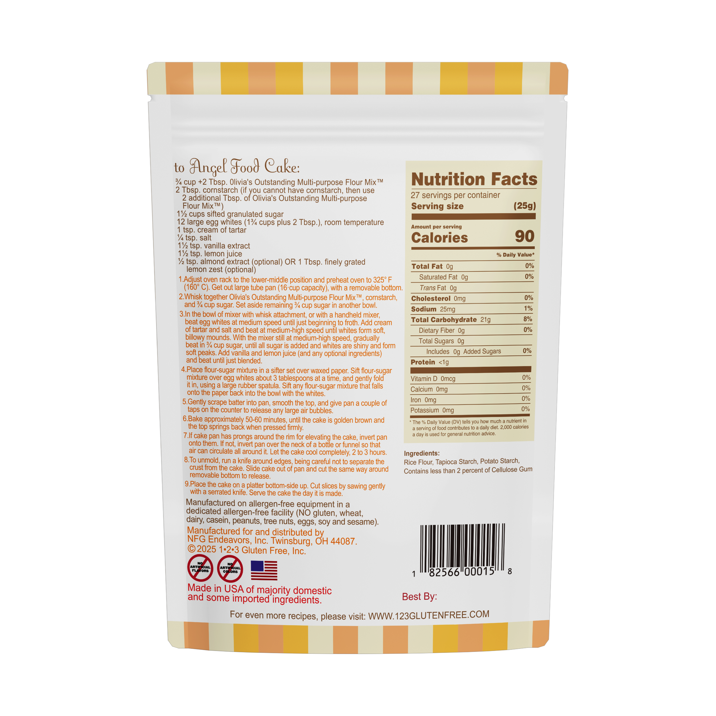 Olivia's Outstanding Multi-Purpose Gluten-Free Flour Mix