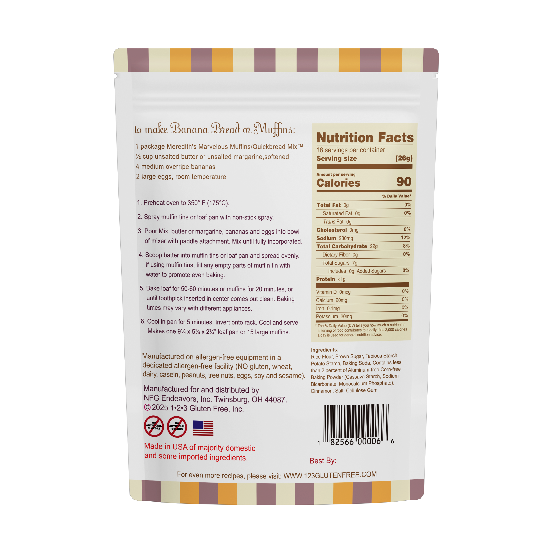 Meredith's Marvelous Muffin/Quickbread