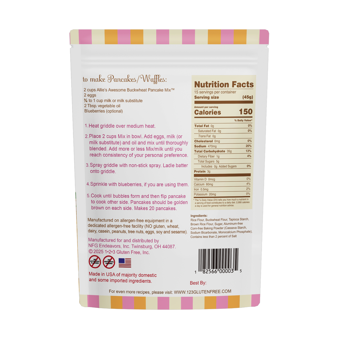 Allie's Awesome Buckwheat Pancakes