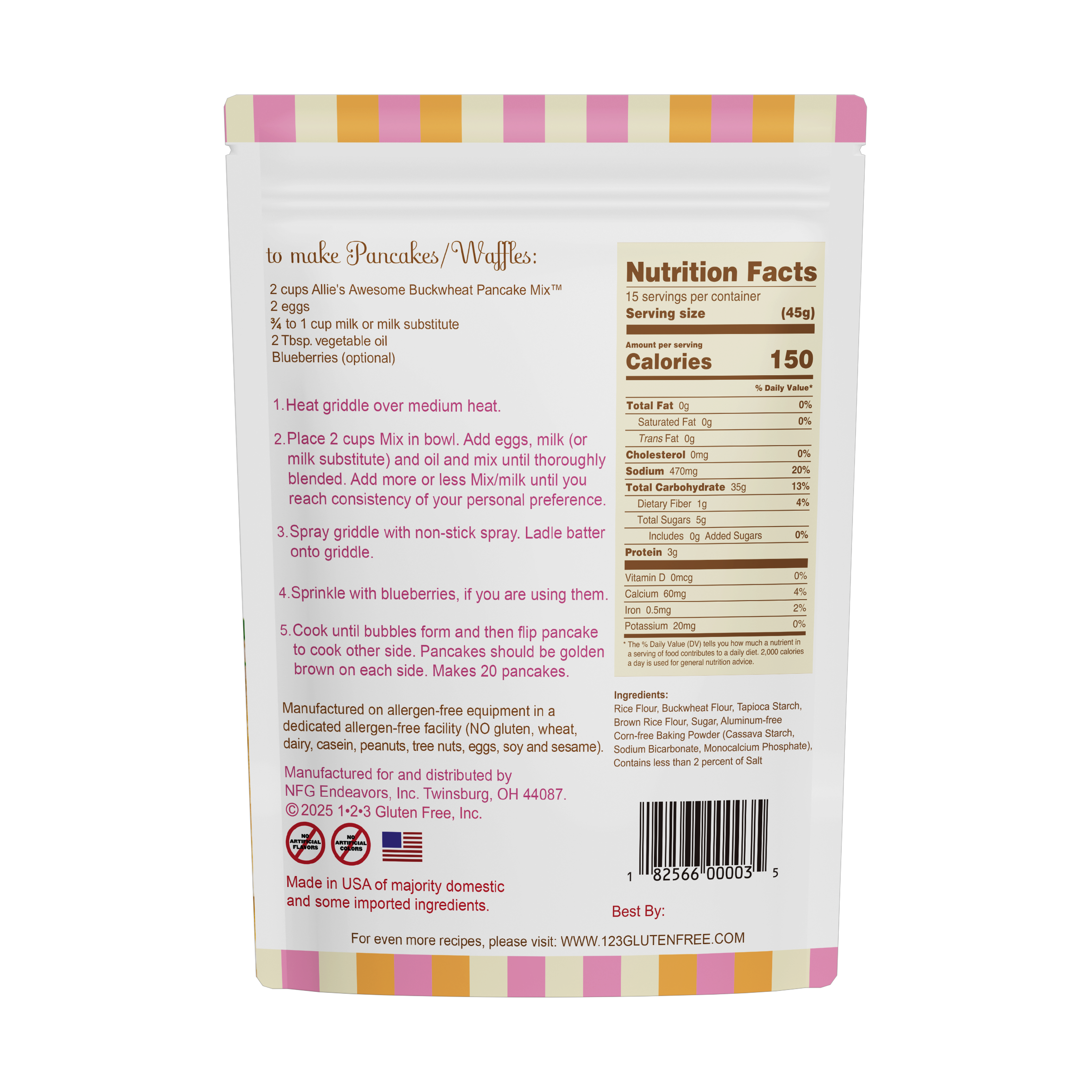 Allie's Awesome Buckwheat Pancakes