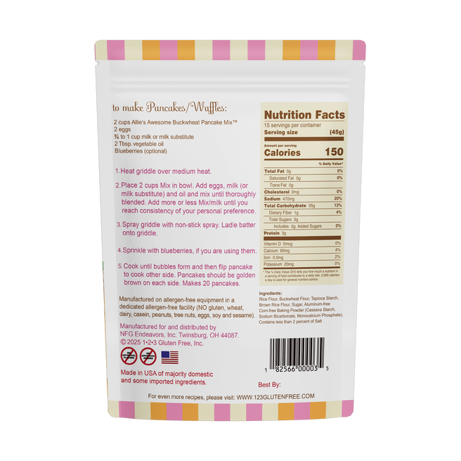 Allie's Awesome Buckwheat Pancakes